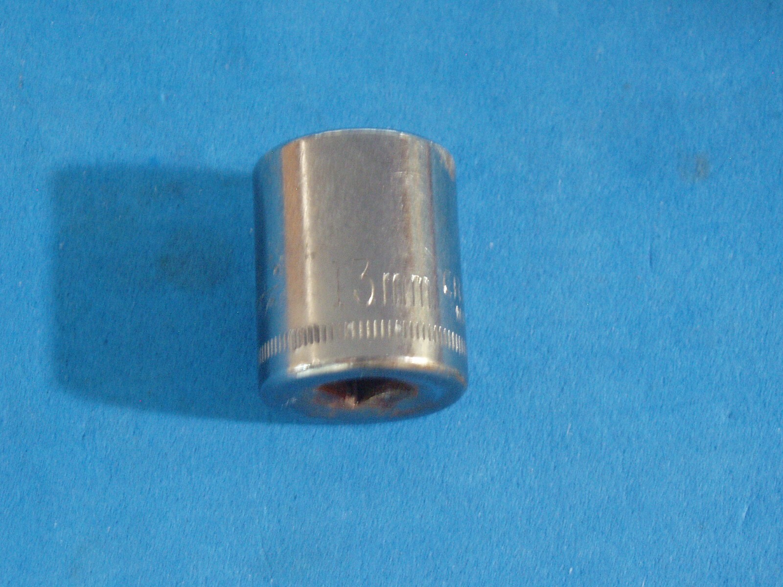 VINTAGE CRAFTSMAN 1/4″ DRIVE 13MM 6 POINT SHALLOW SOCKET – G1 – 43514 USA MADE