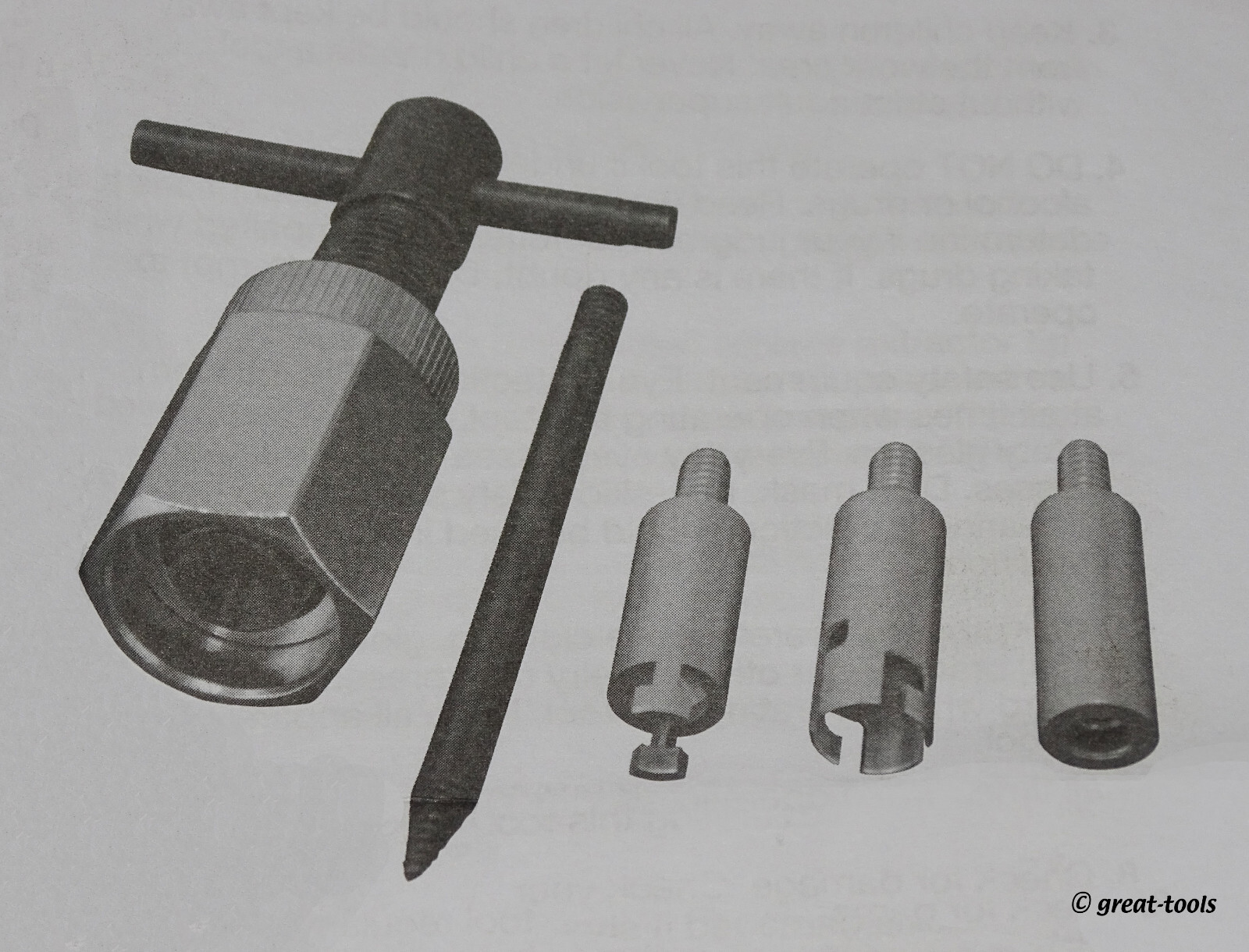 AUTOMOTIVE AIR CONDITIONING ORIFICE TUBE REMOVER SET – a/c service tool