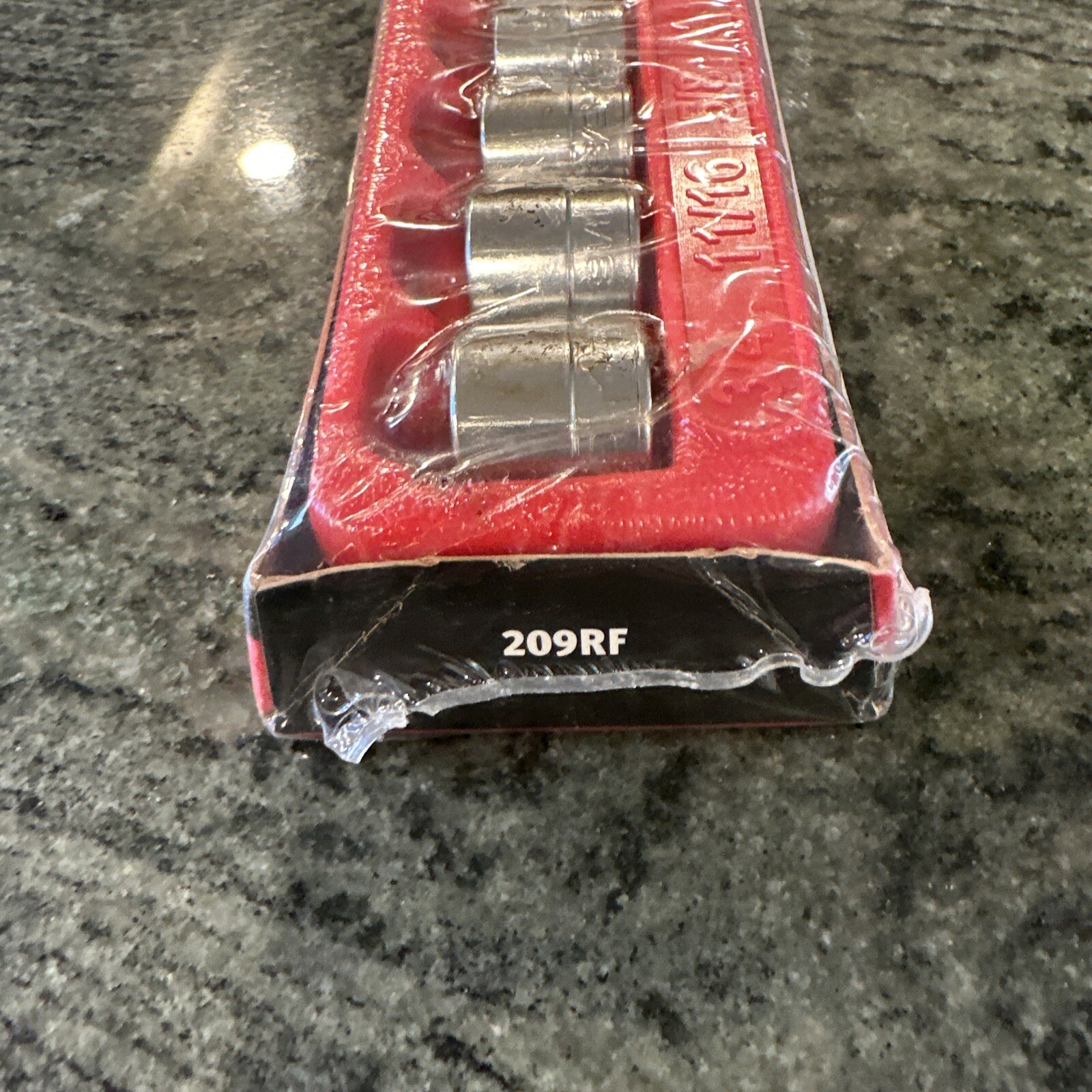 Snap On 209rf 8 Pc 3/8 drive low profile sae 12 point socket set 1/4-3/4”sealed