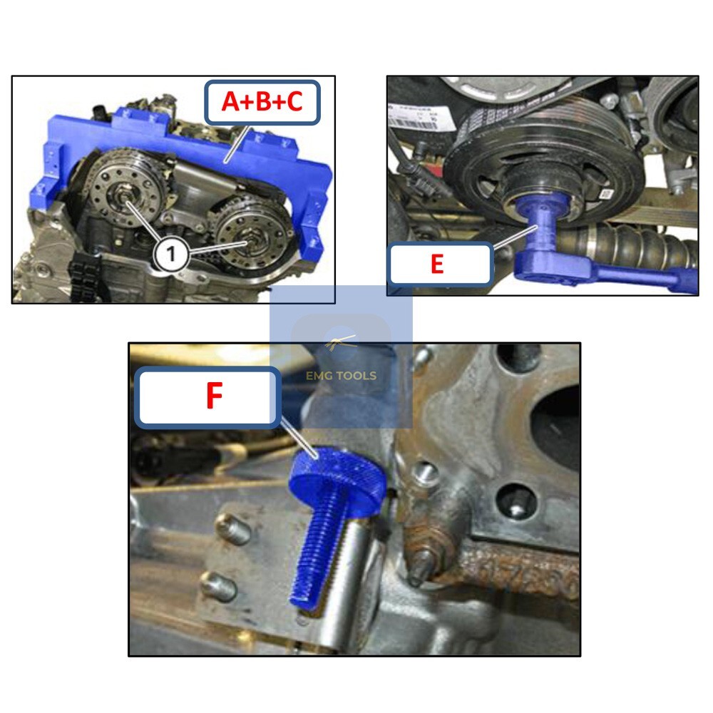 BMW and Mini Engine Timing Tool Set (B36, B38, B46, B48, B58 engines)