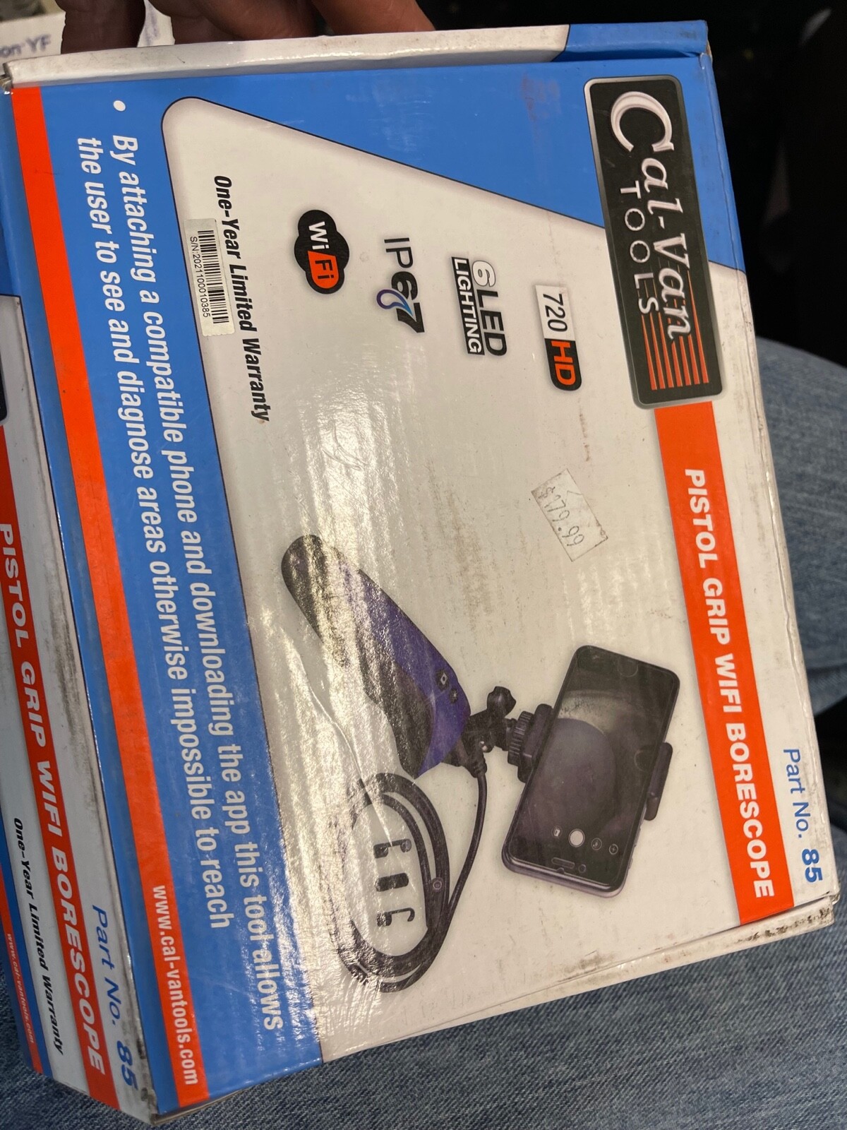 CAL-VAN CALVAN 85 Pistol Grip WiFi Borescope NEW