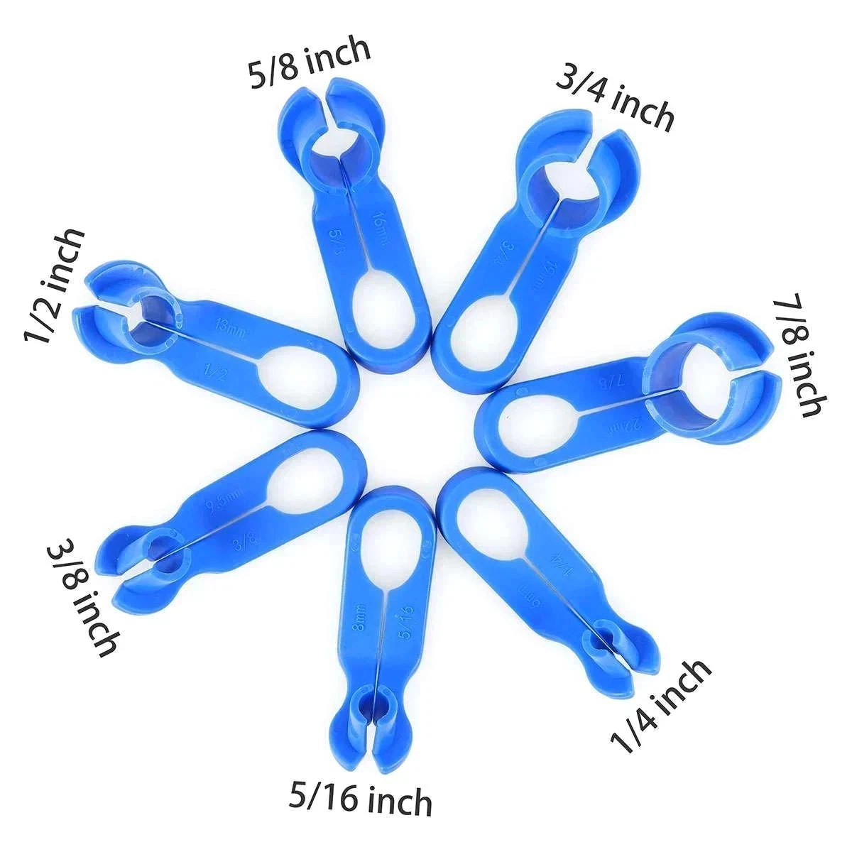 7Pcs Set Plastic Car AC Line Quick Disconnect Tool Fuel Line Removal Tool 7 Size