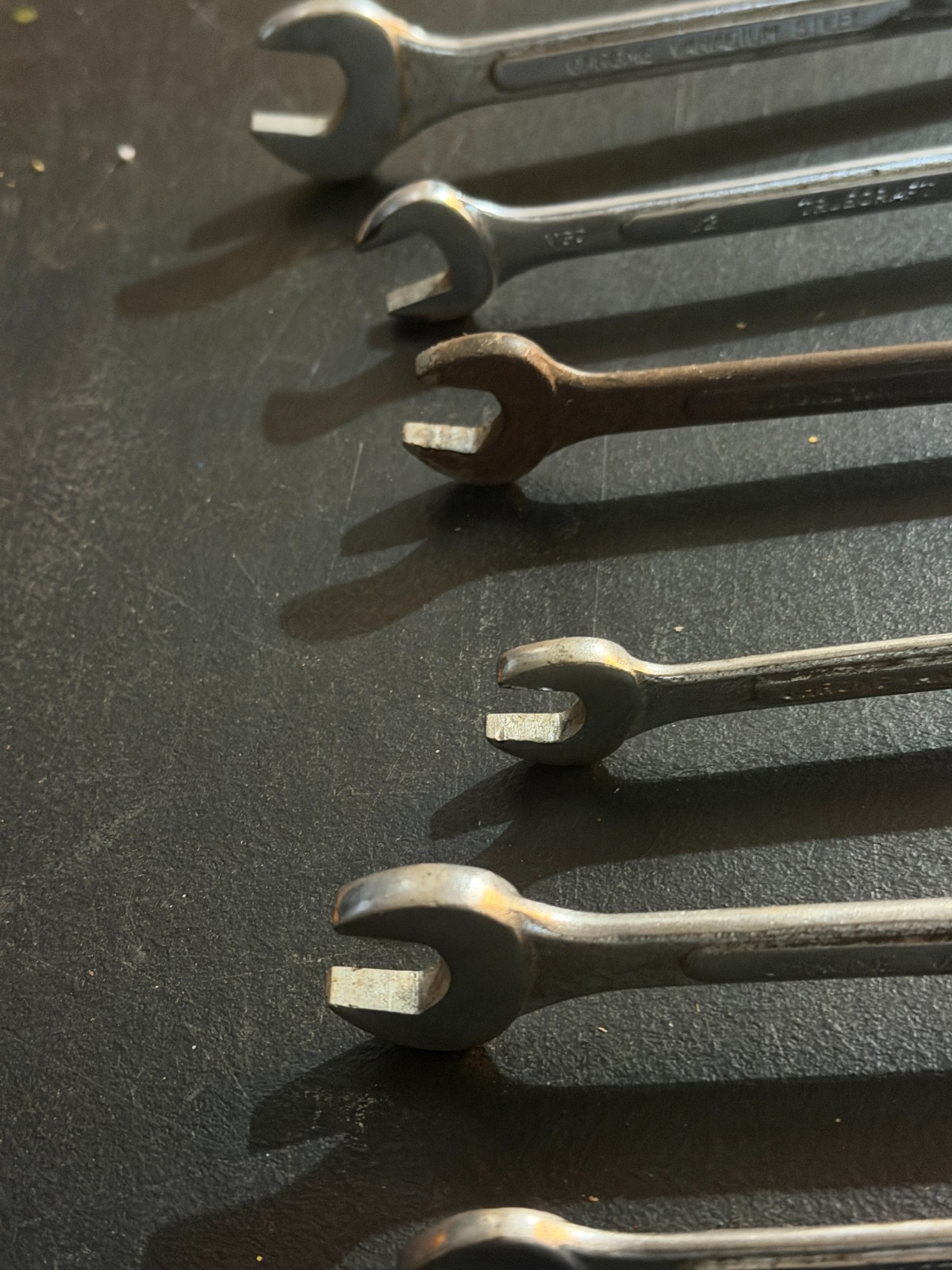 5 Master Craft Flex Head Combination Wrench 12 Point & 1 Truecraft (SN 76)