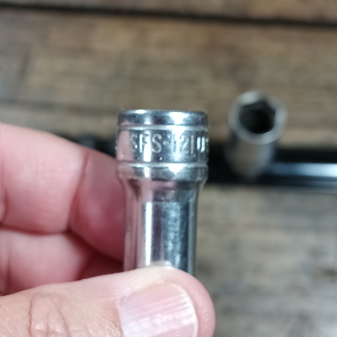 Snap On Deep Socket Set 6 pt SFS281 261 241 221 201 181 161 141 121 3/8 Drive