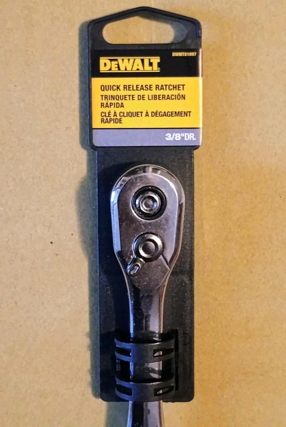 DEWALT Quick Release 3/8″ Inch Drive Ratchet Model DWMT81097 (BRAND NEW!)