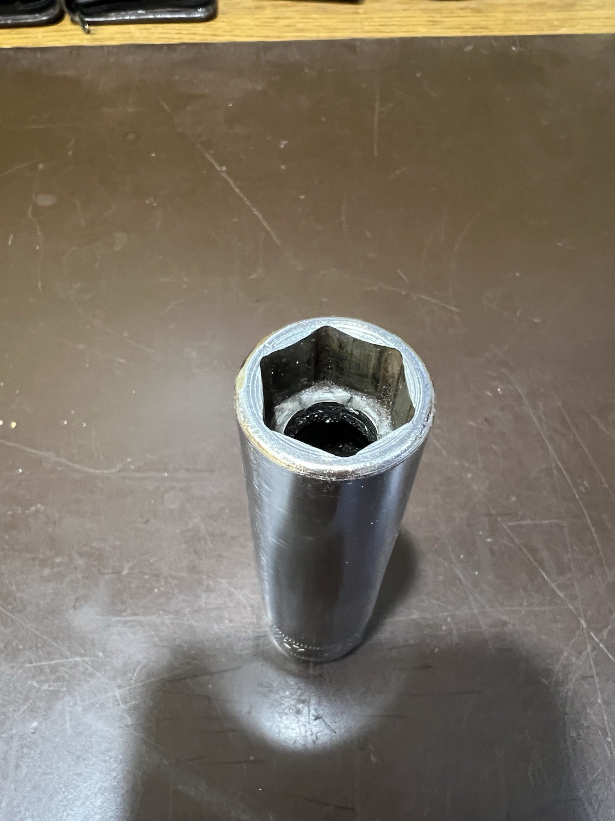 SNAP-ON NEW TSM17 SOCKET 1/2″ DRIVE 17MM CLEARANCE LENGTH POLISHED CHROME USA