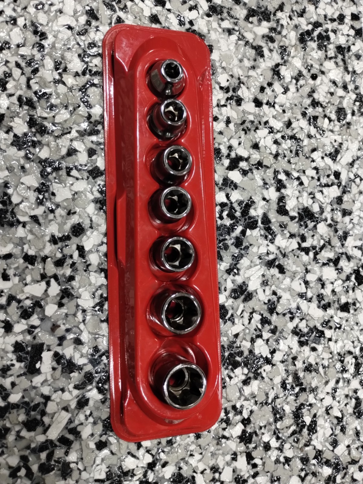 Snap-on Tools NEW 7pc 3/8″ Drive Low Profile Inverted E-Torx Socket Set 207RFLE