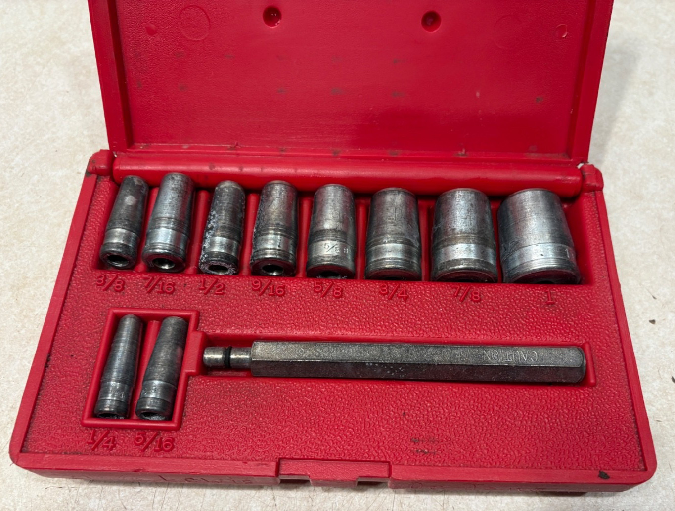 Blue-Point PGH8A 11 Piece Gasket Punch Set 1/4″ to 1″