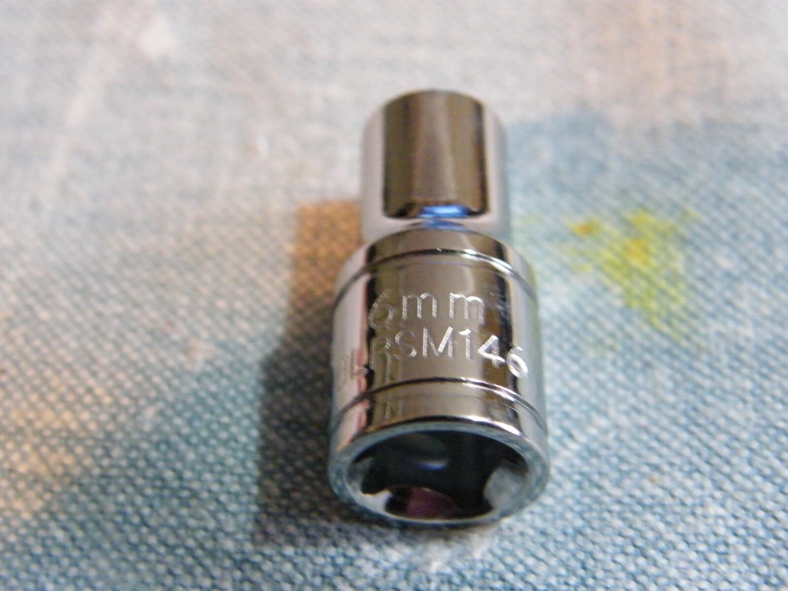 Blue Point 6mm 6 point 1/4″ drive socket BLPSM146 shallow NEW unused