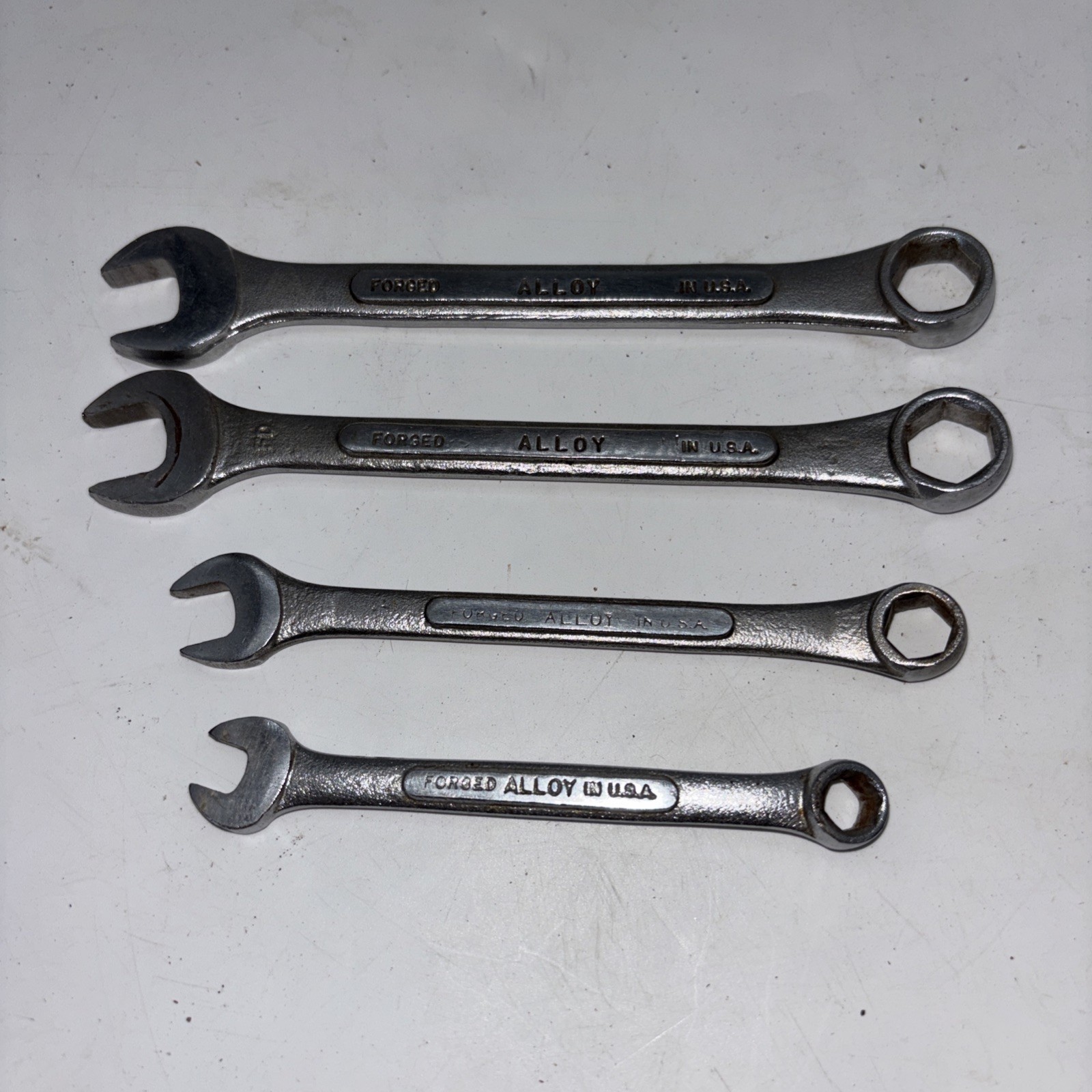 54 Pc Lot S-K Tools Open End Combo Wrenches SAE C-14-14-10-8 USA