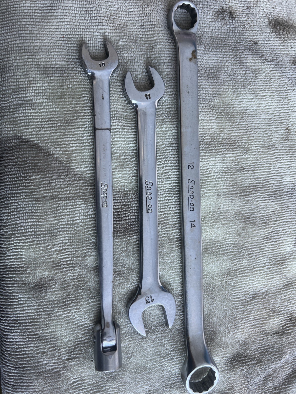 Snap-On FHOM10S Flex Head See Pictures Combination Wrench 6-Point And More See