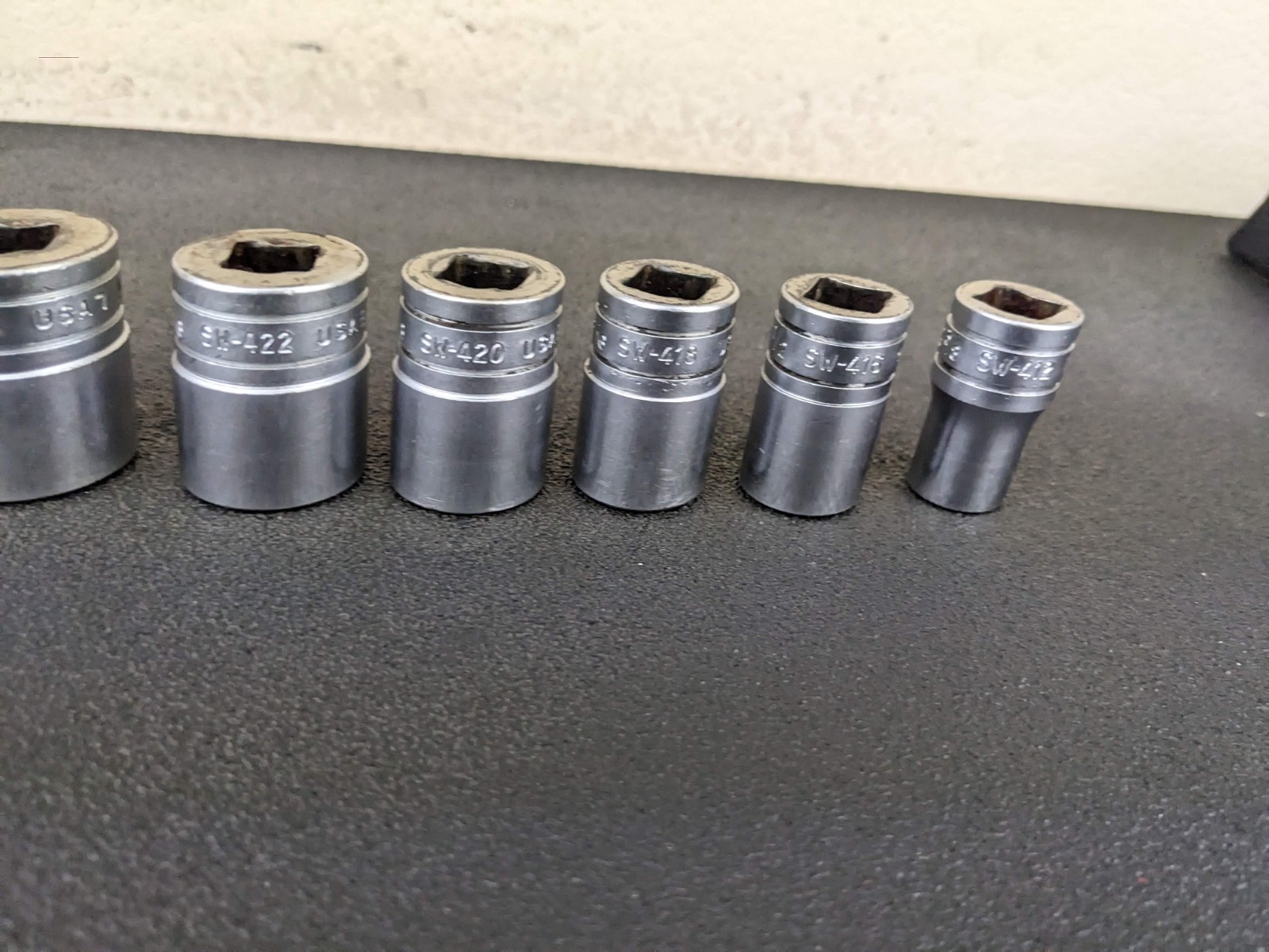 #bp288 Snap-on Tools USA 1/2″ Drive SAE 8 Point Double Square Socket Set