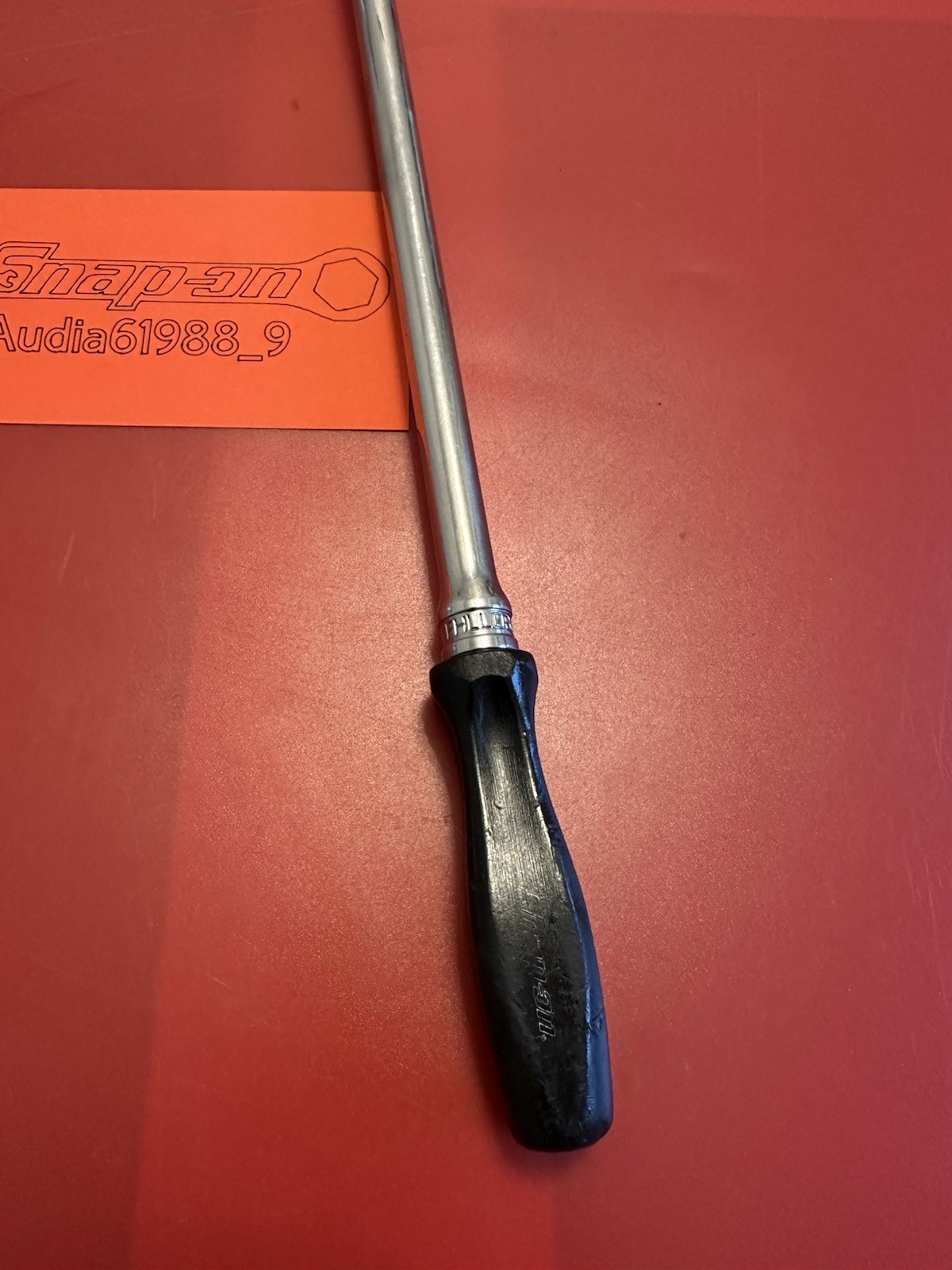 Snap On Extra Long 3/8 Hard Handle Ratchet FHLLD80 Dual 80 Technology ( Black ).