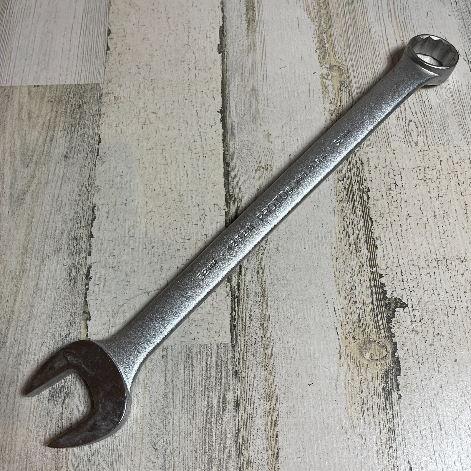 22mm, 23mm, 24mm, 27mm, 29mm, 30mm, 32mm PROTO COMBINATION WRENCH 12pt 7 PC Set