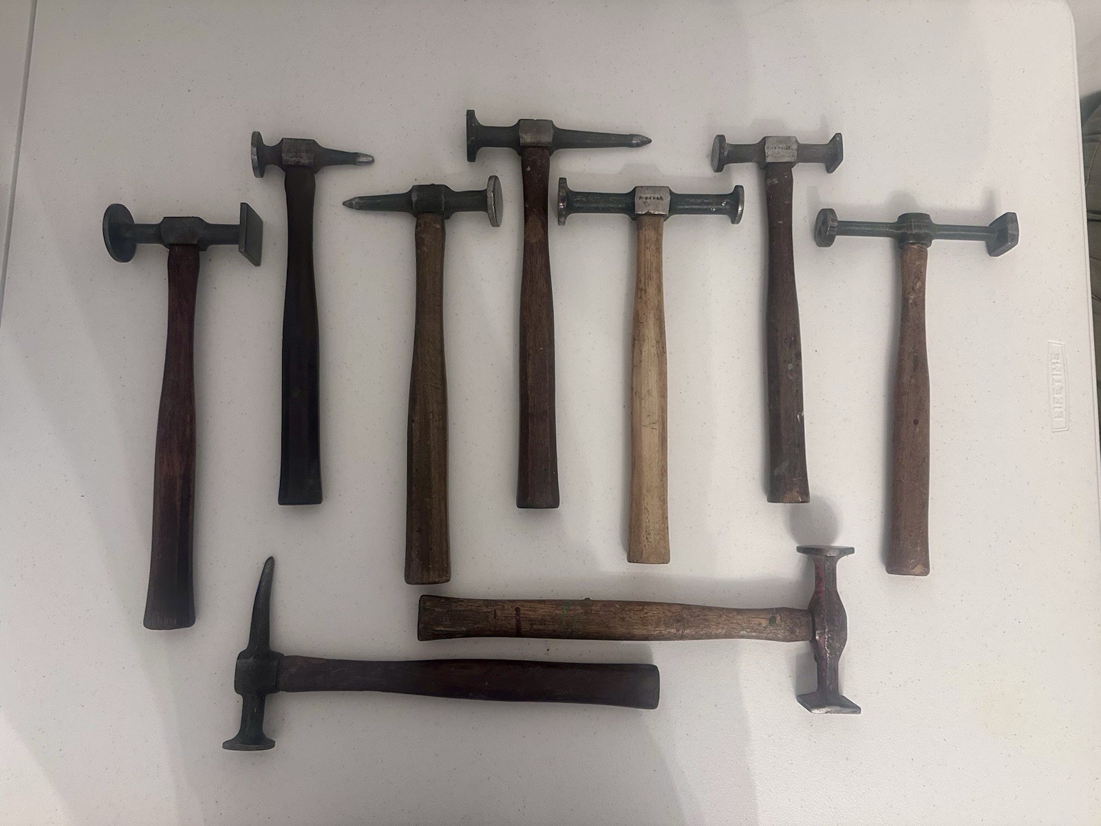 Vintage Body Hammer Lot Mainly Blue Point