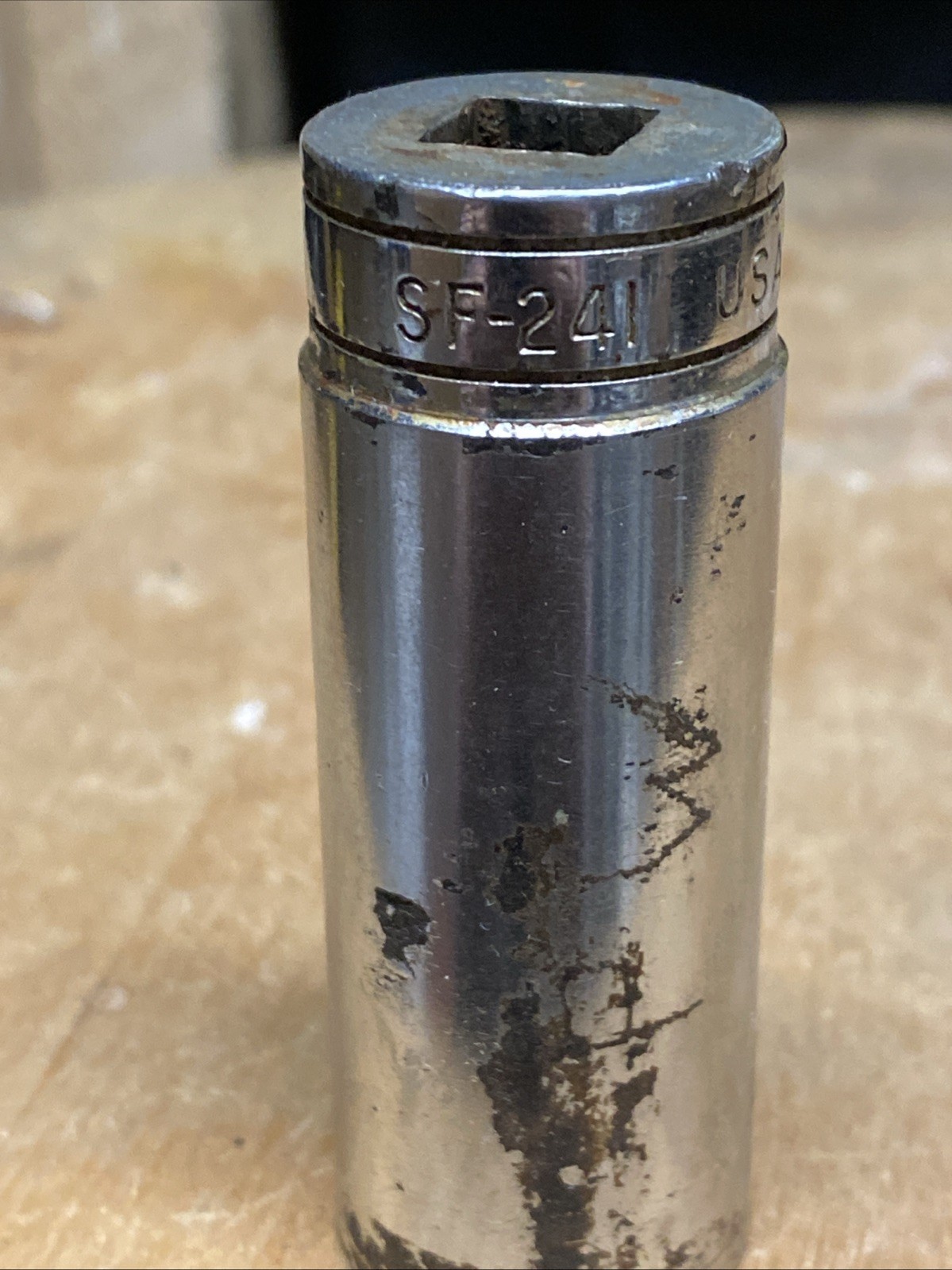 Snap On SF-241 3/4” inch SAE 3/8” Drive 12 Point Deep Socket