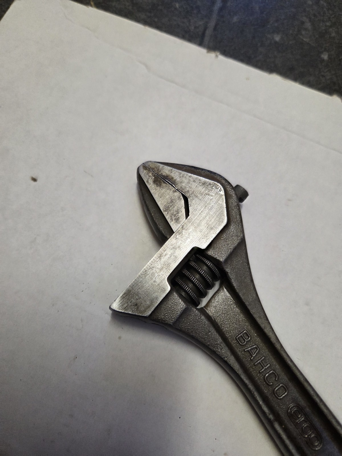 Bahco Ergo 8072 10″ 250mm Adjustable Spanner Wrench Made In Sweden (A)