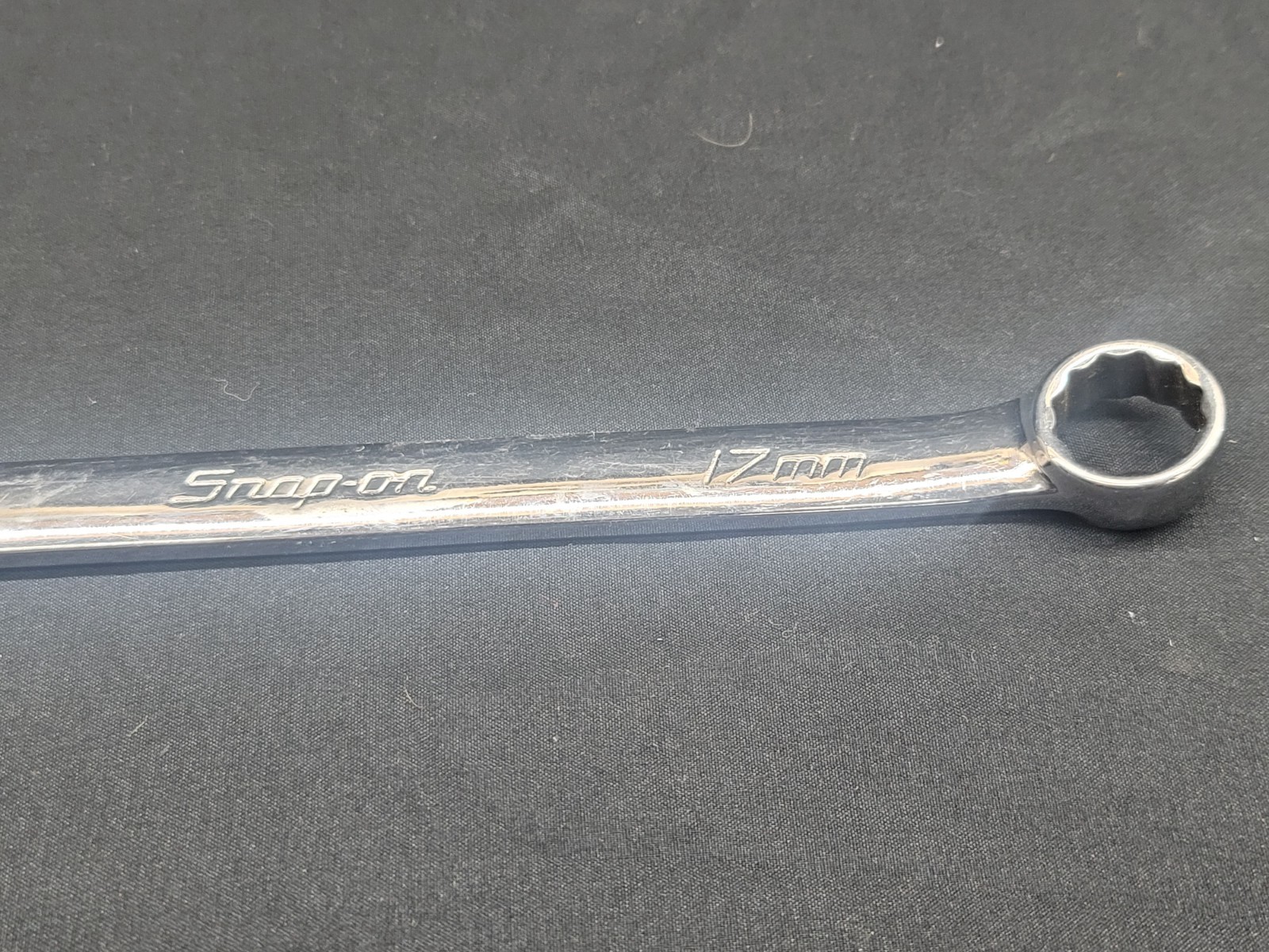 Snap On Tools USA Metric OEXM170B 17mm Chrome Combination Wrench 12 Point