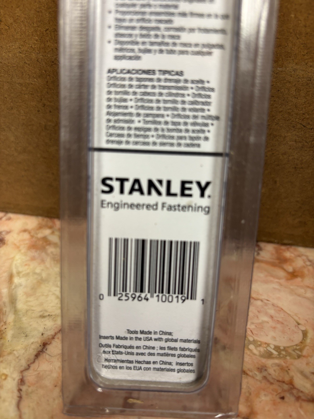 NEW Old stock STANLEY Helicoil 5521-4 Repair Kit 1/4-20 Restore damaged thread