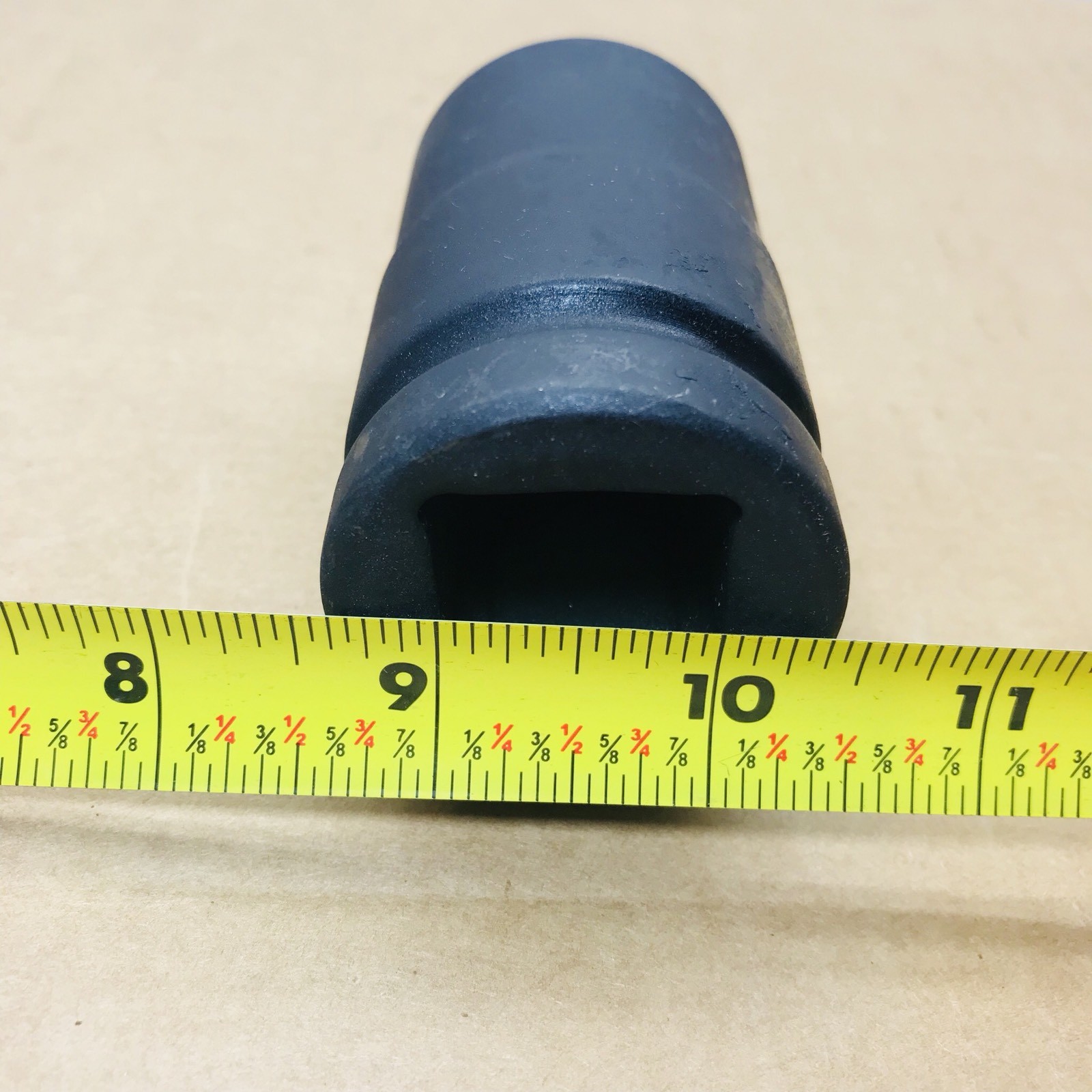 1-1/8″ Black Chrome Vanadium 1″ Drive 6 Point Impact Socket
