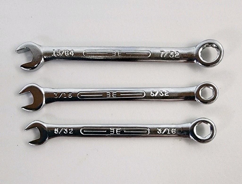 Vintage Wright Tool – NOS Midget Combination SAE 10pc Wrench Set -#787 – NMINT!