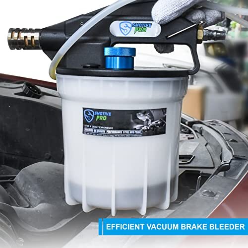 2L Vacuum Brake Bleeder – Pneumatic Brake Bleeding Kit with 16Pcs