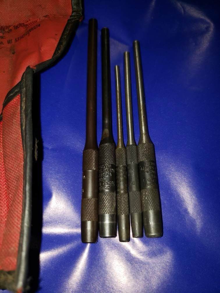 Snap-on Tool Lot Mixed Bundle TM70B 1/4 Ratchet PPR70BK Punch Set Sockets S321