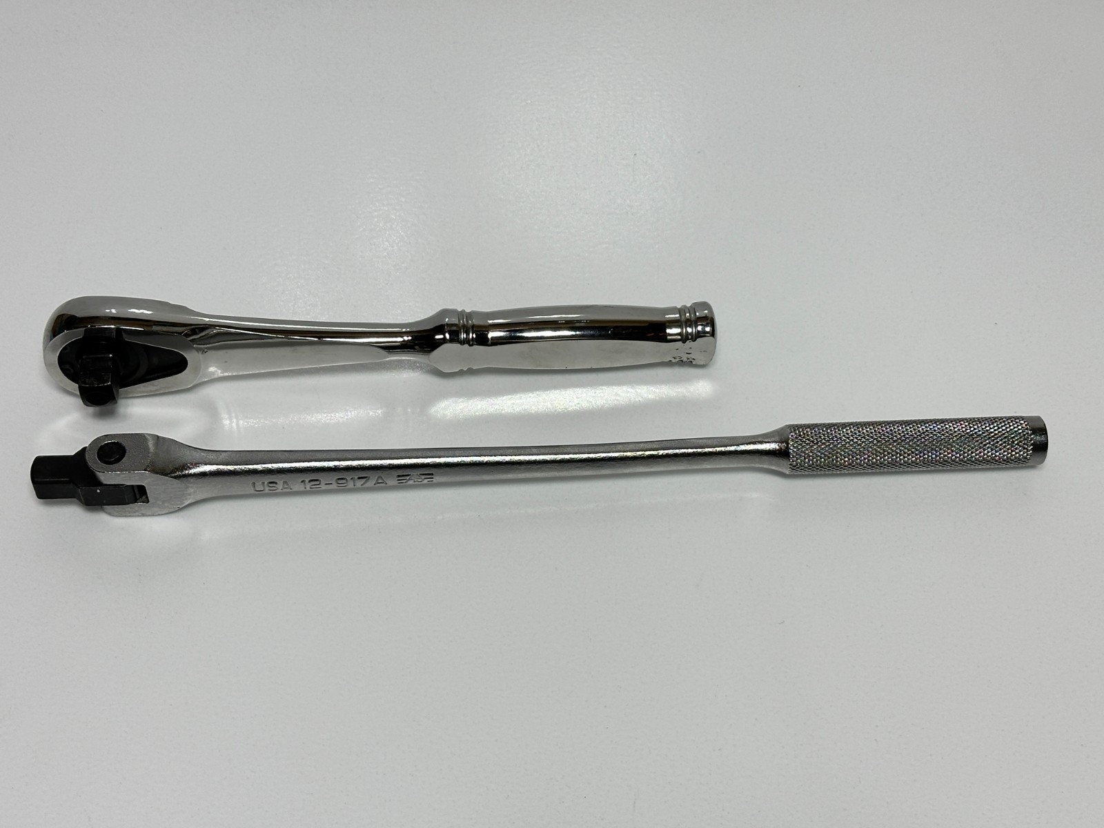 Armstrong Tools USA 12-992 Full Polish Chrome Ratchet w/ Breaker Bar 1/2″ Drive