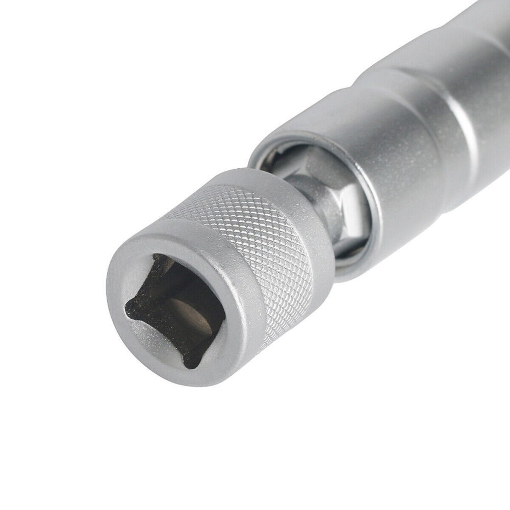 New 14MM 16MM Thin Wall Magnetic Swivel Spark Plug Socket 12-Point Removal Tool