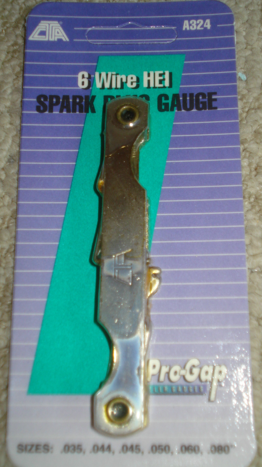 2 CTA NO. A324 SPARK PLUG GAUGE / GAGE / GAP TOOLS 6 WIRE FREE SHIPPING