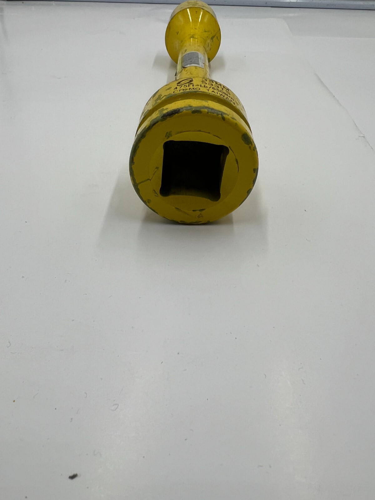 Sunex Tools 533TS 1 inch Drive 33mm 475 Ft/Lbs Torque Truck Socket Yellow