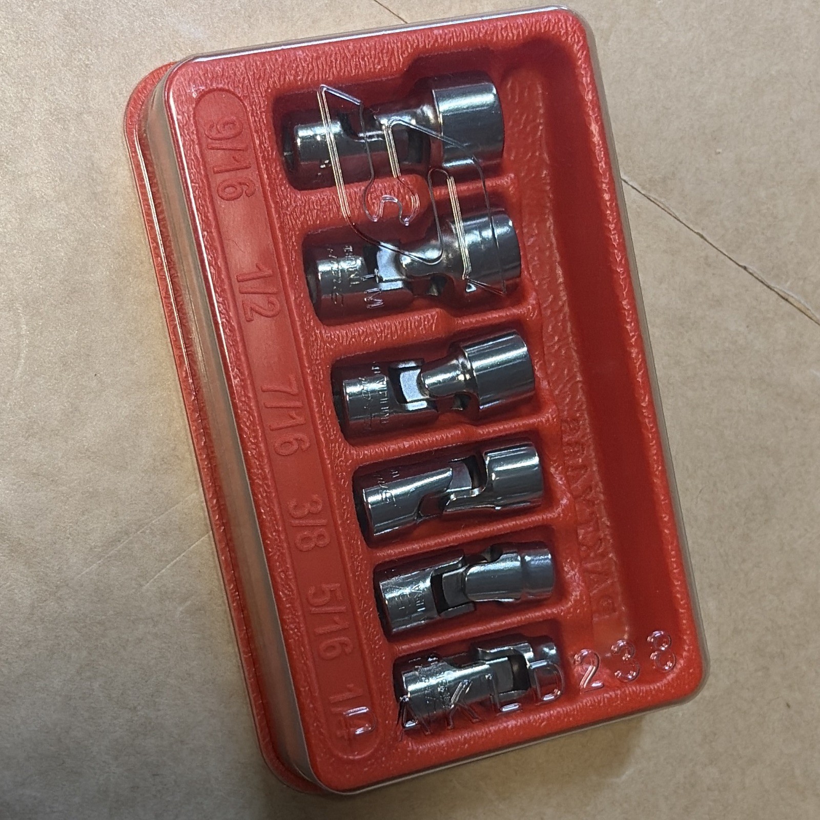 Snap-on 1/4″ DRIVE FLEX SOCKETS 12 point 106TMUA