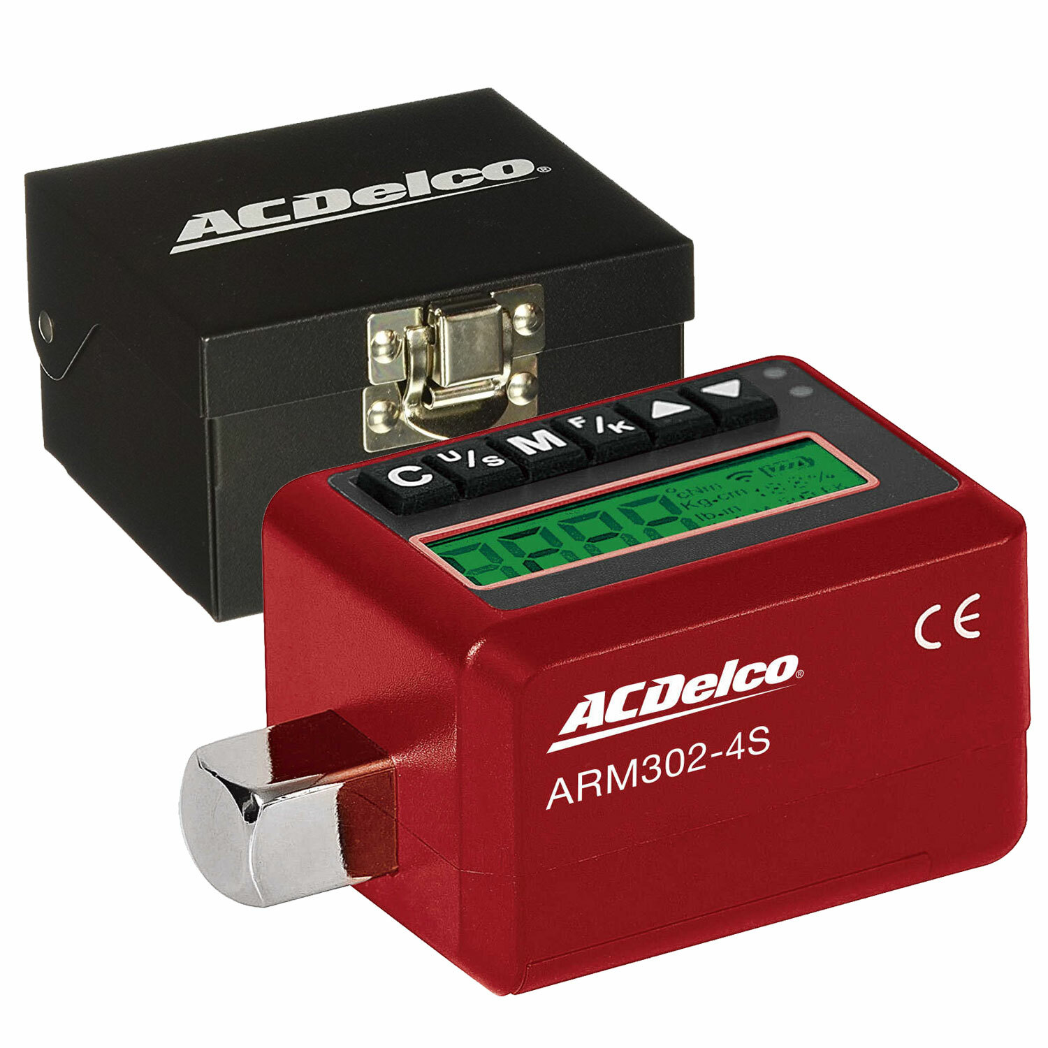 ACDelco ARM302-4S 1/2″ Electronic Digital Torque Adapter, 12.5-250.7 ft-lbs