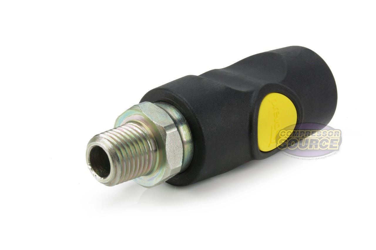 Prevost ARO Style Safety Air Plug Coupler ASI061251 1/4″ MNPT Male Prevo S1