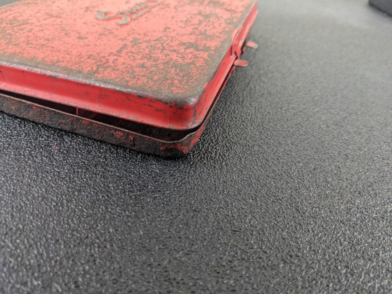 #bp277 Snap On KRA-275 Tool Box Red Metal Case for 1/4″ Drive Socket Set