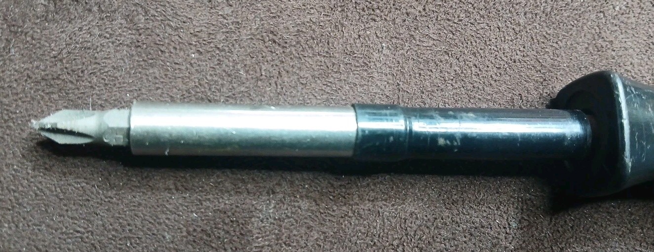 Vtg SNAP-ON SSDM41 Magnetic Multi Bit Driver, W/ Black Handle U.S.A.