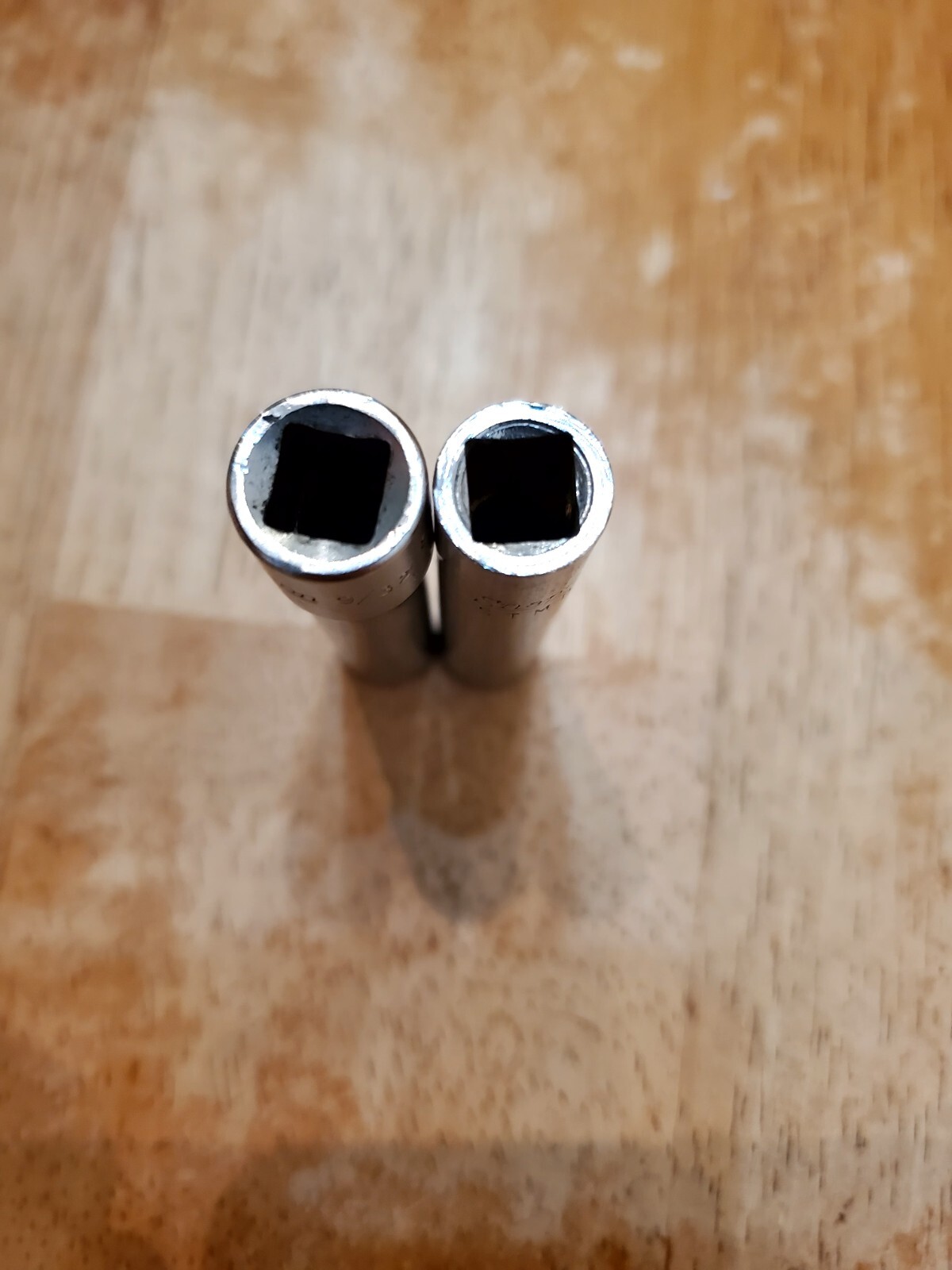 Snap On 1/4 Drive 9/32 6&12PT Deep Sockets Lot Of 2
