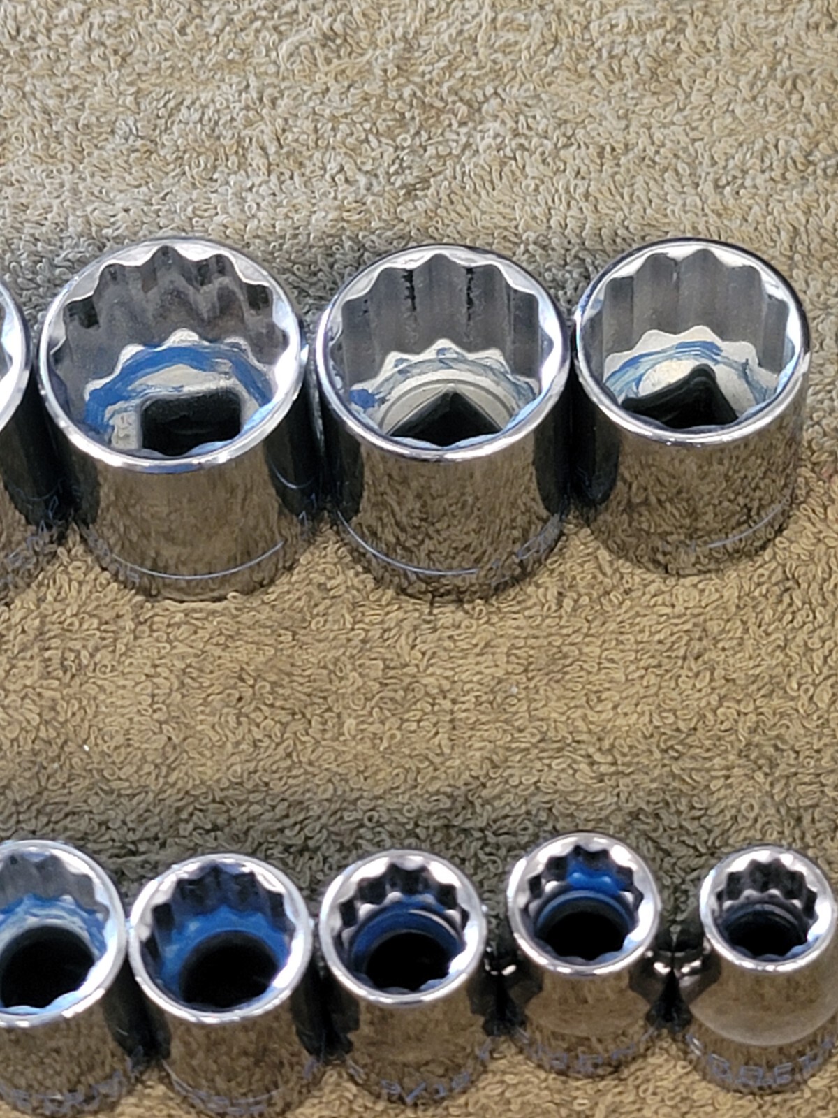 13 Craftsman Sae Socket Set 1/2″ Drive 1-1/4″ to 7/16″ G2 12 Point Tools USA