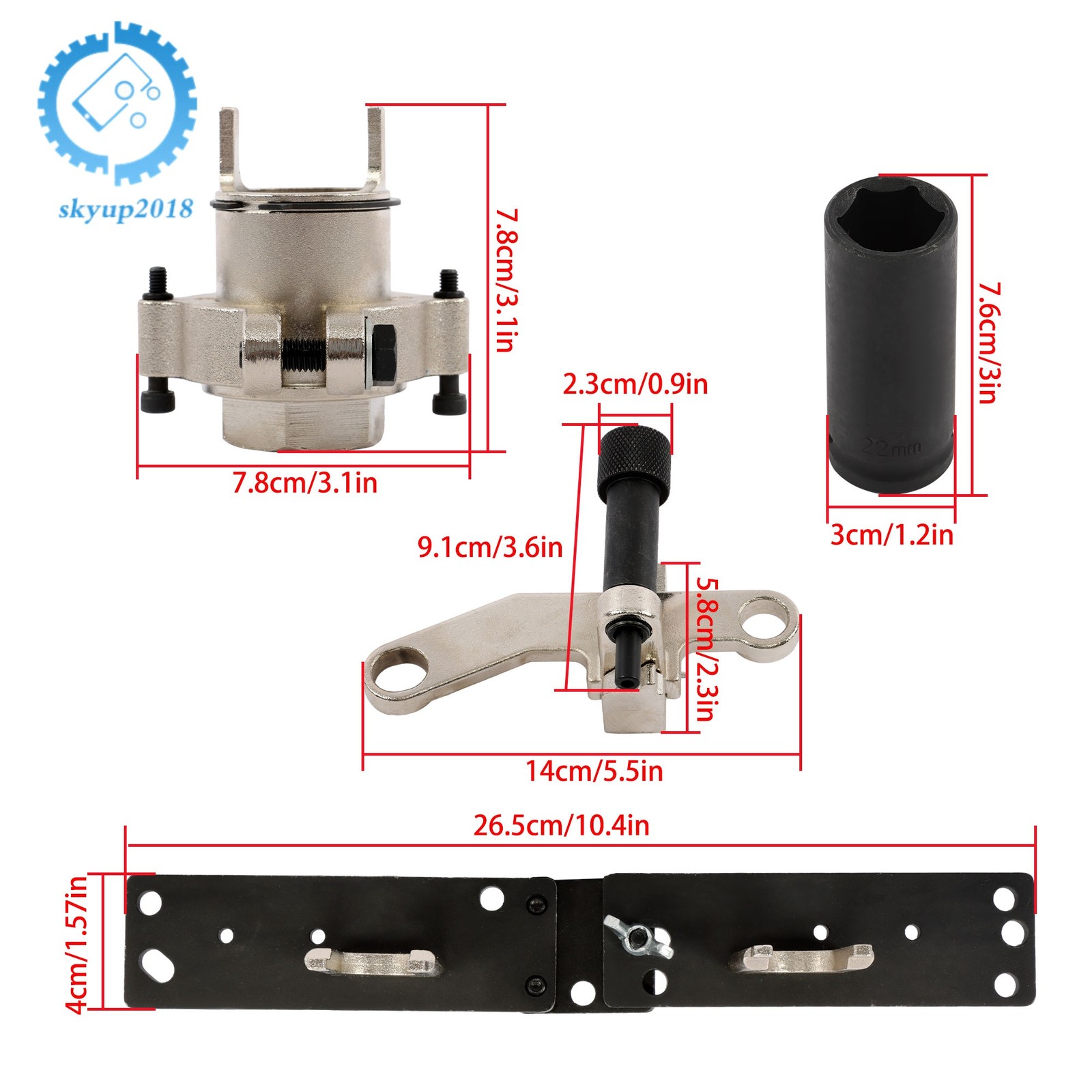 For GM Onix/Tracker/Chevrolet 1.0 12V 1.2 12V Enngine Timing Tool 3 cylinders
