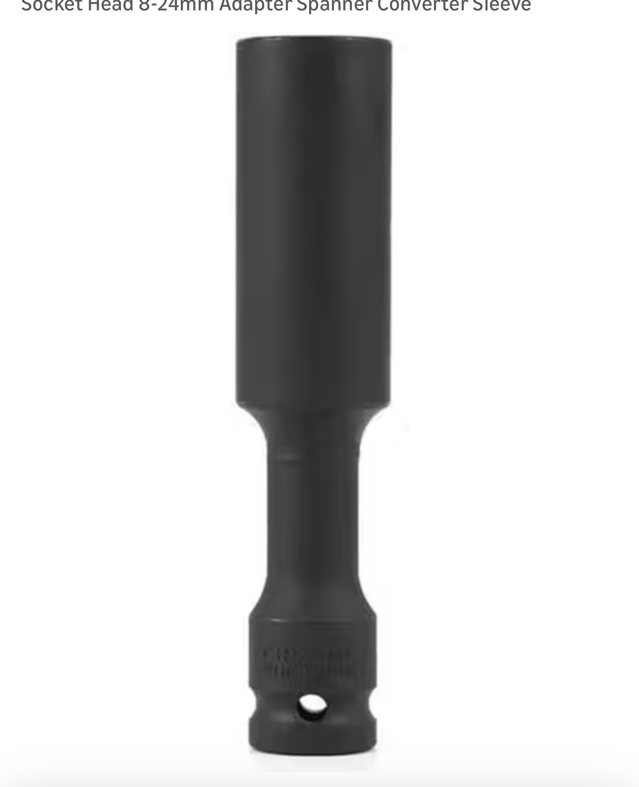 Black Steel Extra Long Impact Socket Fasteners New