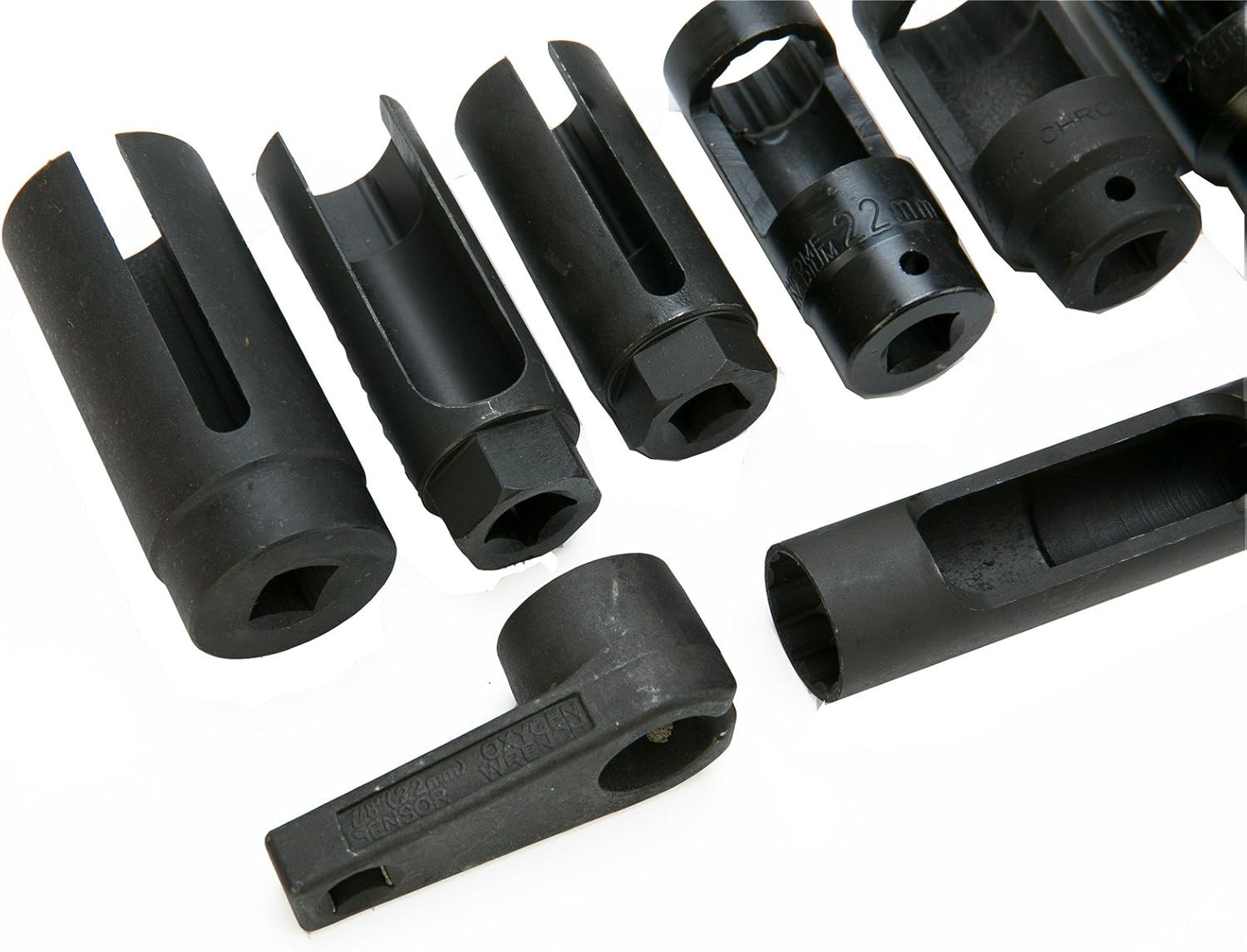 10Pcs Oxygen Sensor Socket Set Sensor Oil Pressure Sending Unit Removal Tool