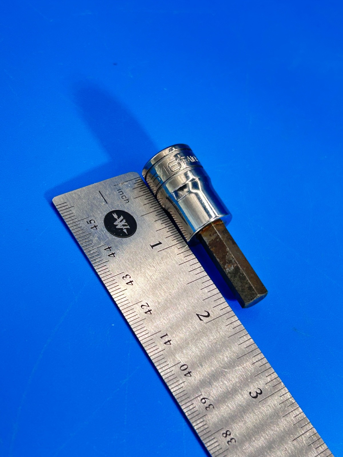 Snap-on Hex Bit Socket 3/8” Drive 5/16” SAE FA10E USA N-14-19
