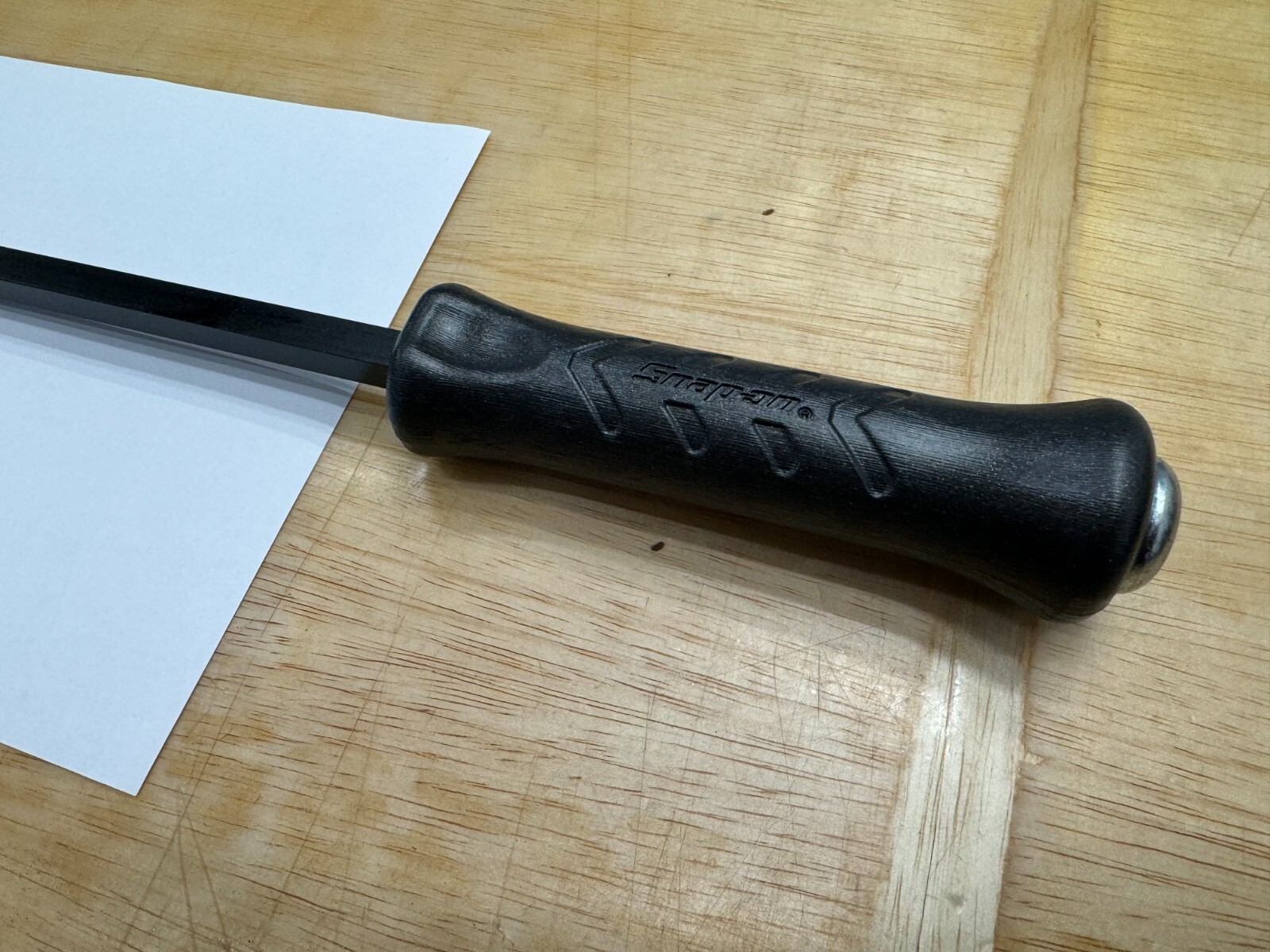Snap-on Tools USA NEW DARK TITANIUM 24″ Length Steel Striking Pry Bar SPBS24ADT