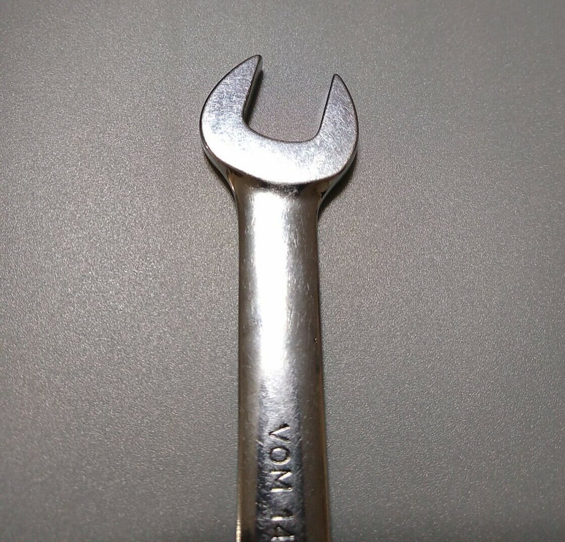 SNAP ON VOM1415, 14MM. X 15MM. OPEN END WRENCH 6.9″ LONG.