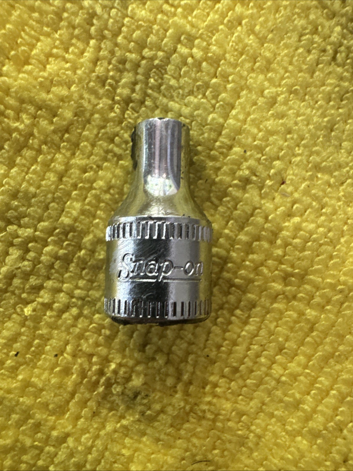 Snap-on TMM4 4mm Metric 1/4″ Drive 6-Point Shallow Socket Chrome USA