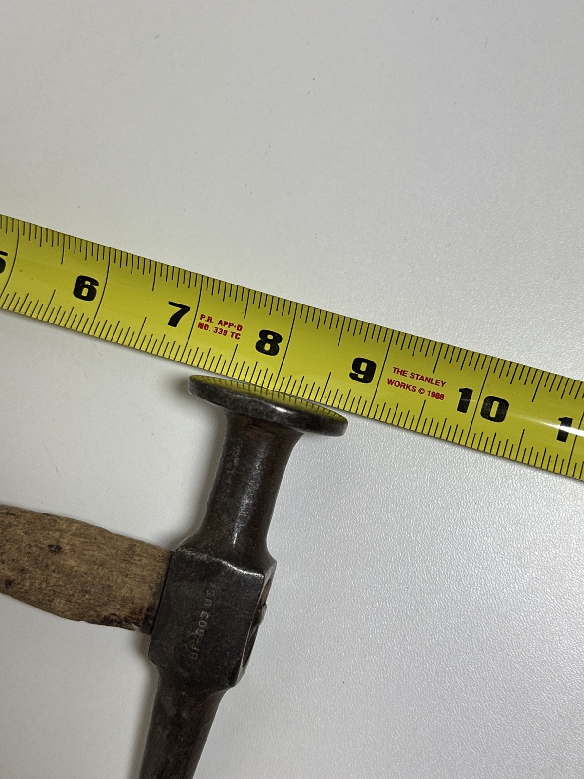 Vintage Blue Point BF603 Long Spot Pick Auto Body Hammer Snap-on USA With Handle