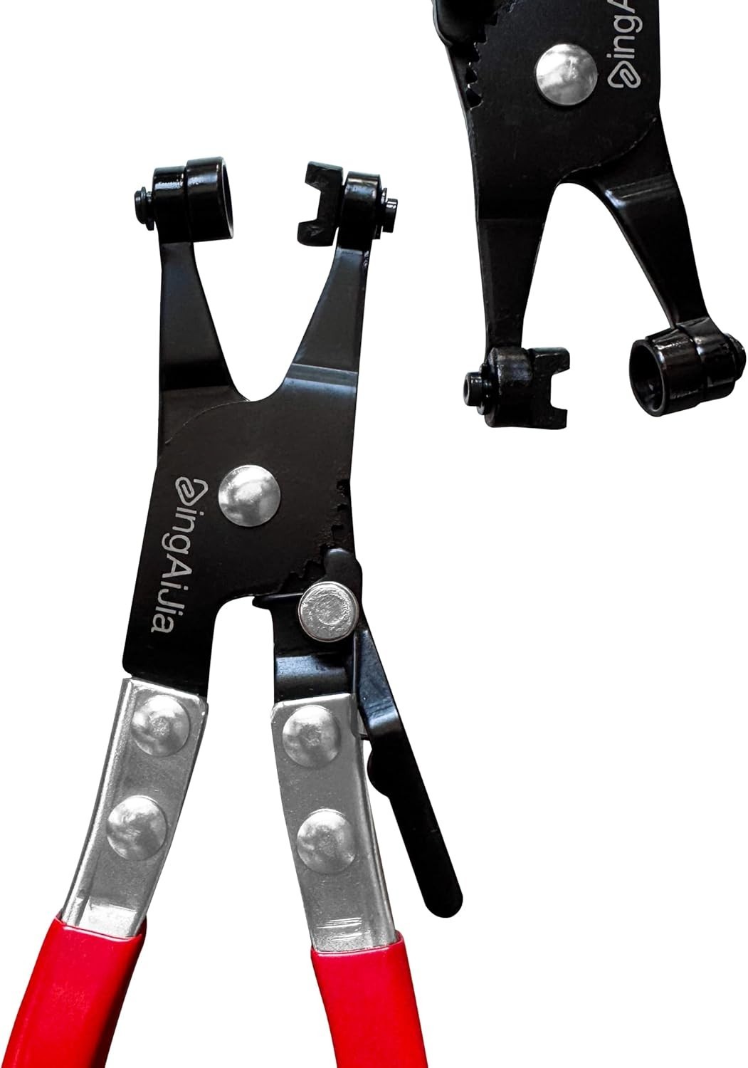 Spring-Loaded Hose Clamp Pliers with Padded Handle for Max Comfort & Control