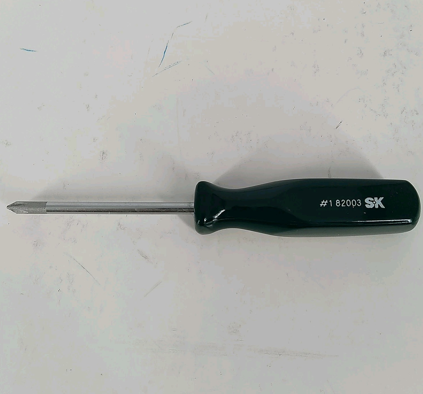 SK 82003 #1 Phillips Screwdriver Green Made in France Looks New