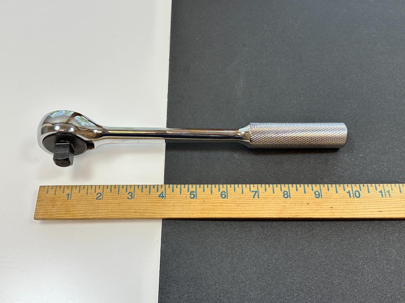 🇺🇸 NEW SK Professional Tools USA 1/2″ Drive Full Polish Knurled Grip Ratchet