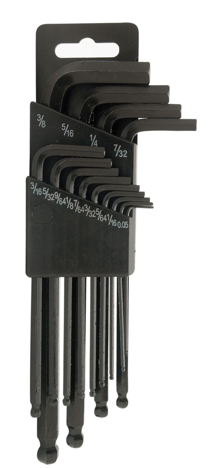 Performance Tool 1900 13 Piece Ball End Hex Key Set -SAE